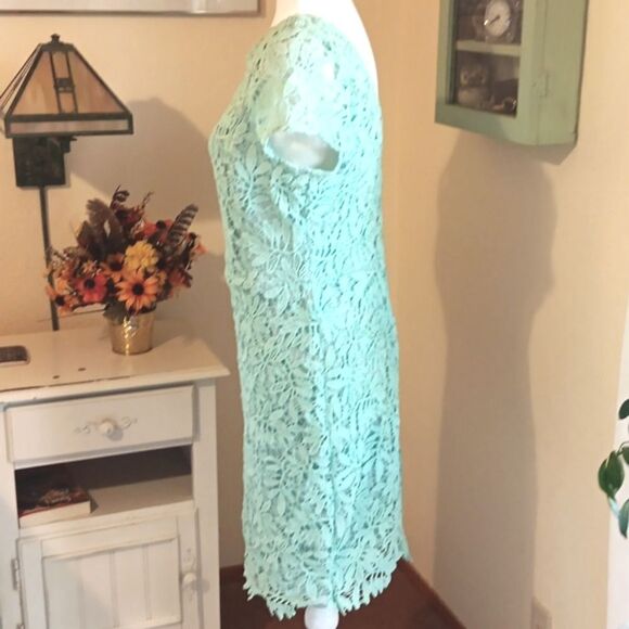 Lulus Light Mint Lace Dress - Picture 6 of 12